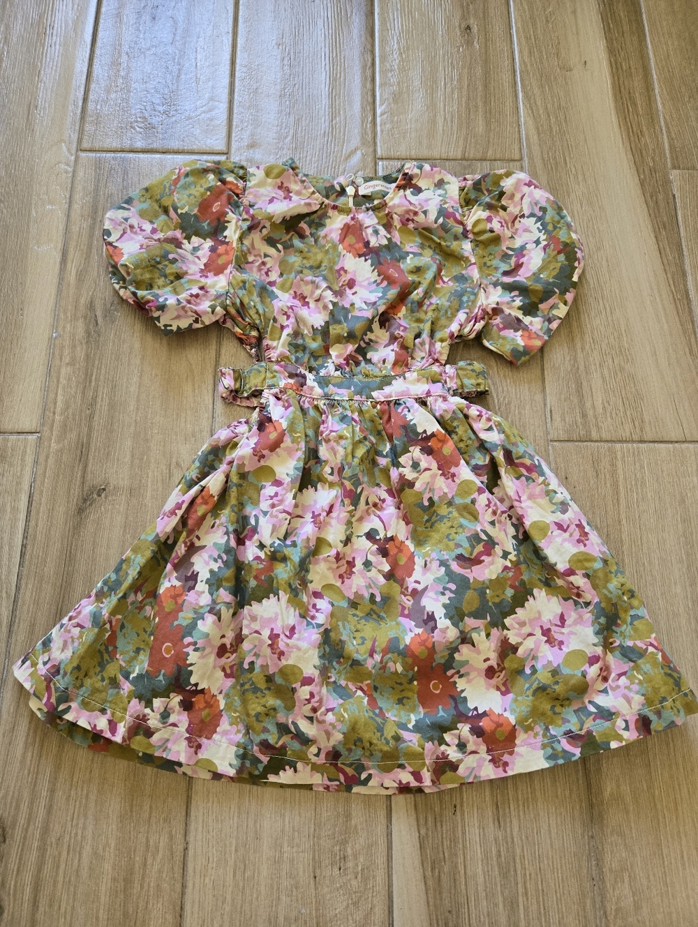 Gingersnaps Floral Dress, 6T